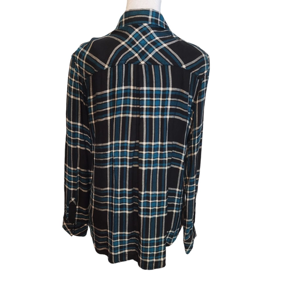 Euc Rails Button Up Hunter Shirt In Midnight Ceru… - image 8